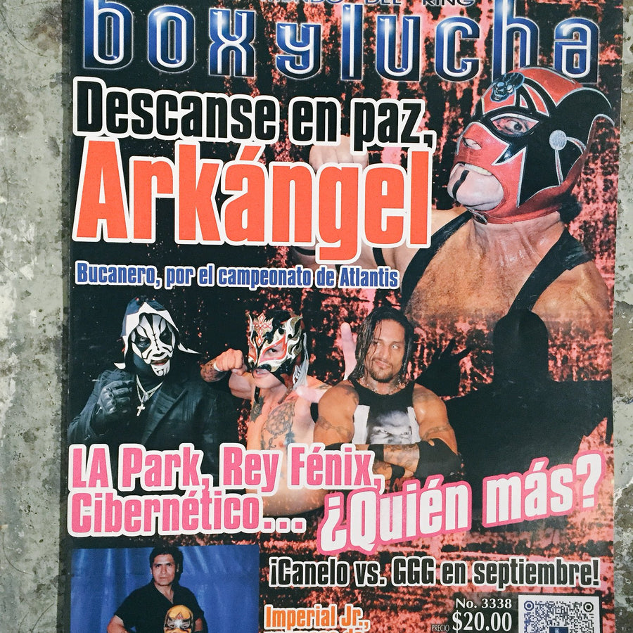 Box Y Lucha Volume 3338 Magazine PWcatalog