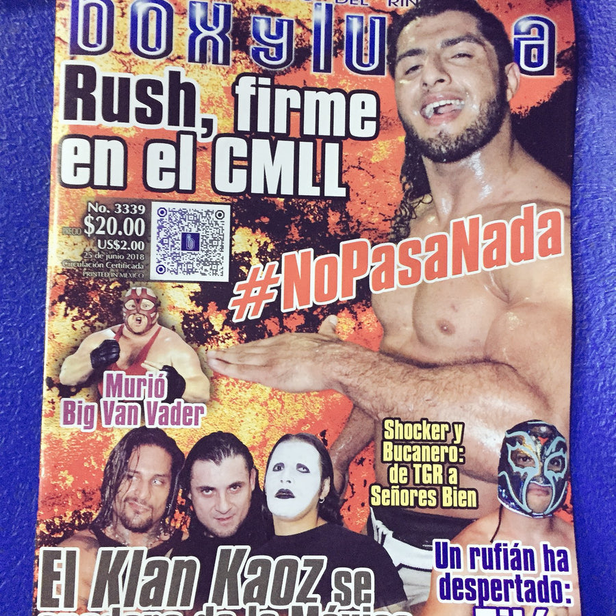 Box Y Lucha Volume 3339 Magazine PWcatalog