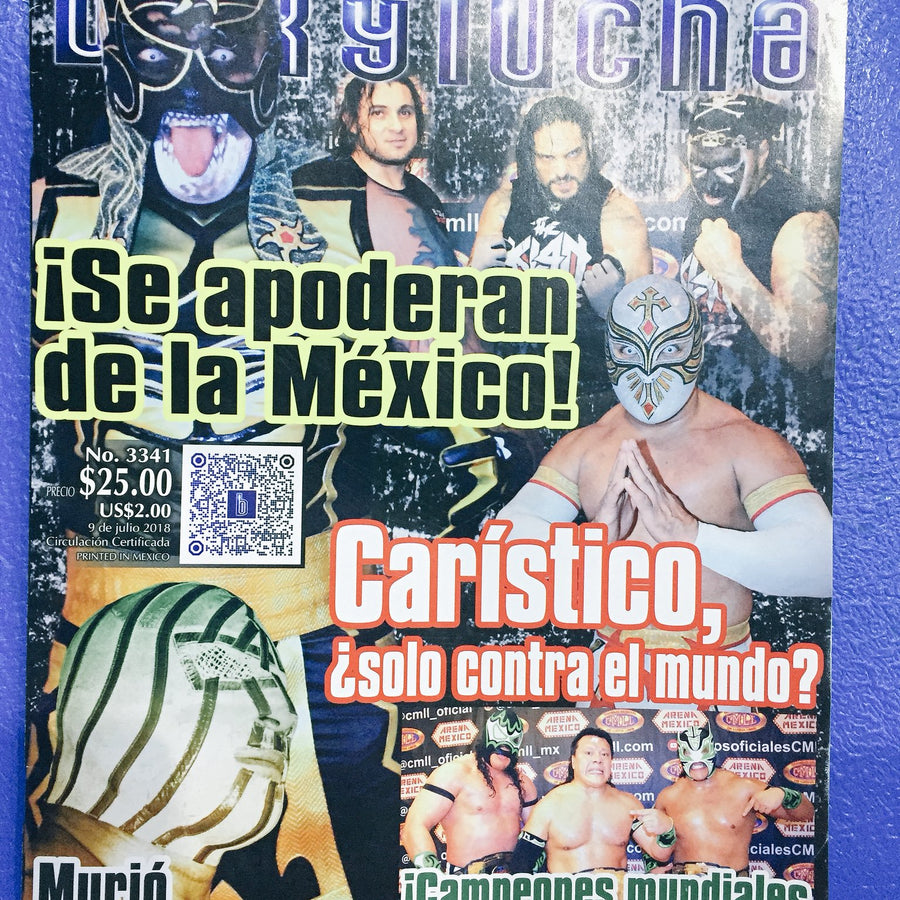 Box Y Lucha Volume 3341 Magazine PWcatalog