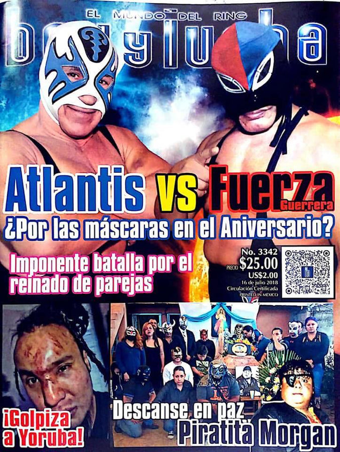 Box Y Lucha Volume 3342 Magazine PWcatalog