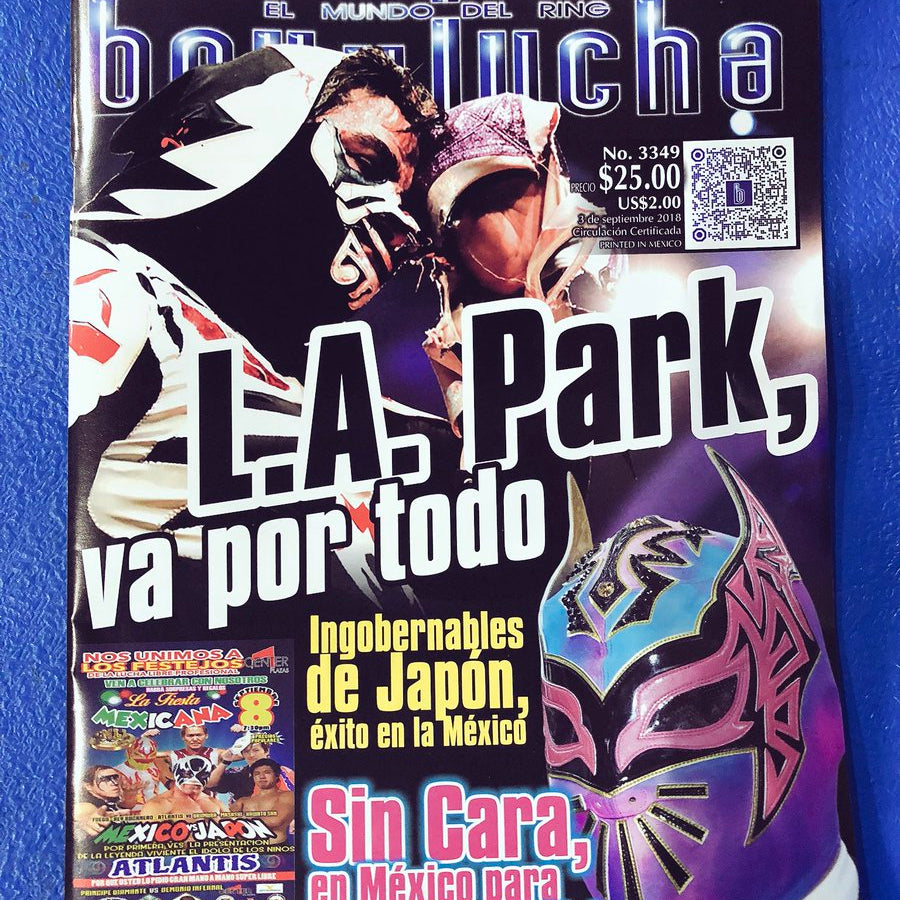 Box Y Lucha Volume 3349 Magazine PWcatalog