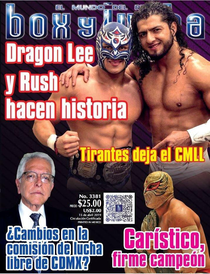 Box Y Lucha Volume 3381 Magazine PWcatalog