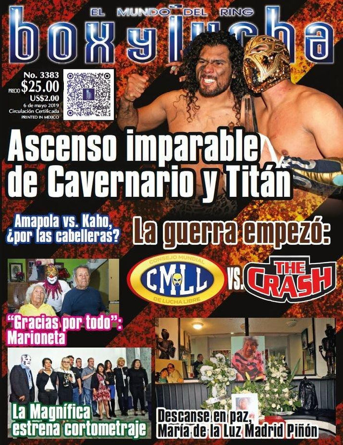 Box Y Lucha Volume 3384 Magazine PWcatalog