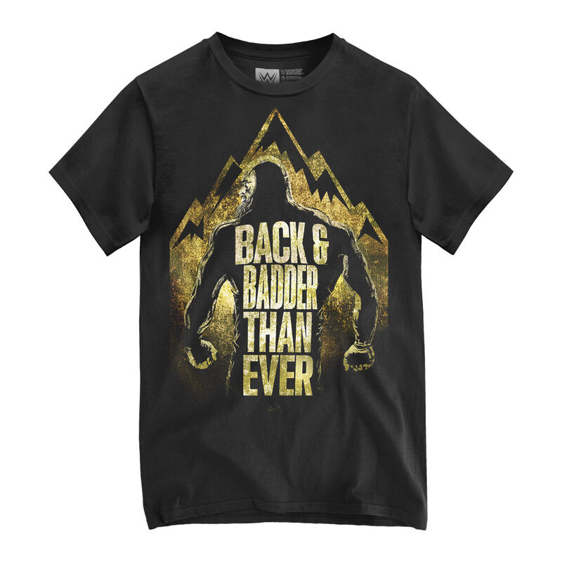 Braun Strowman Back & Badder Than Ever Authentic T-Shirt