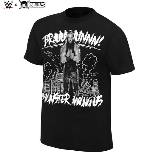 Braun Strowman Monster Among Us Neon Collection Graphic T-Shirt