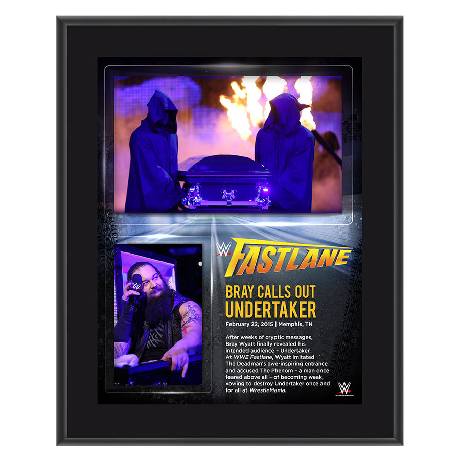 Bray Wyatt 2015 Fastlane 10 x 13 Photo Collage Plaque Pwcatalog