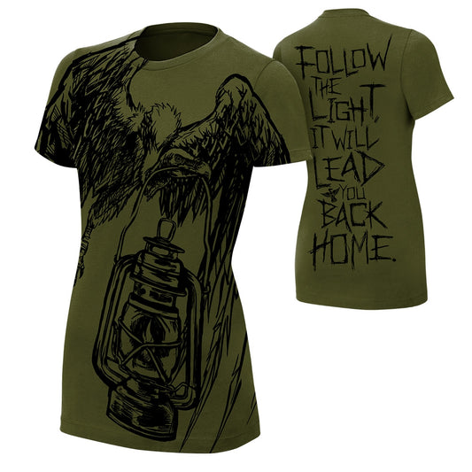 Bray Wyatt Follow The Light Women's Authentic T-Shirt