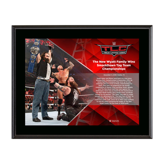 Bray Wyatt TLC 2016 10 x 13 Commemorative Photo Plaque Pwcatalog