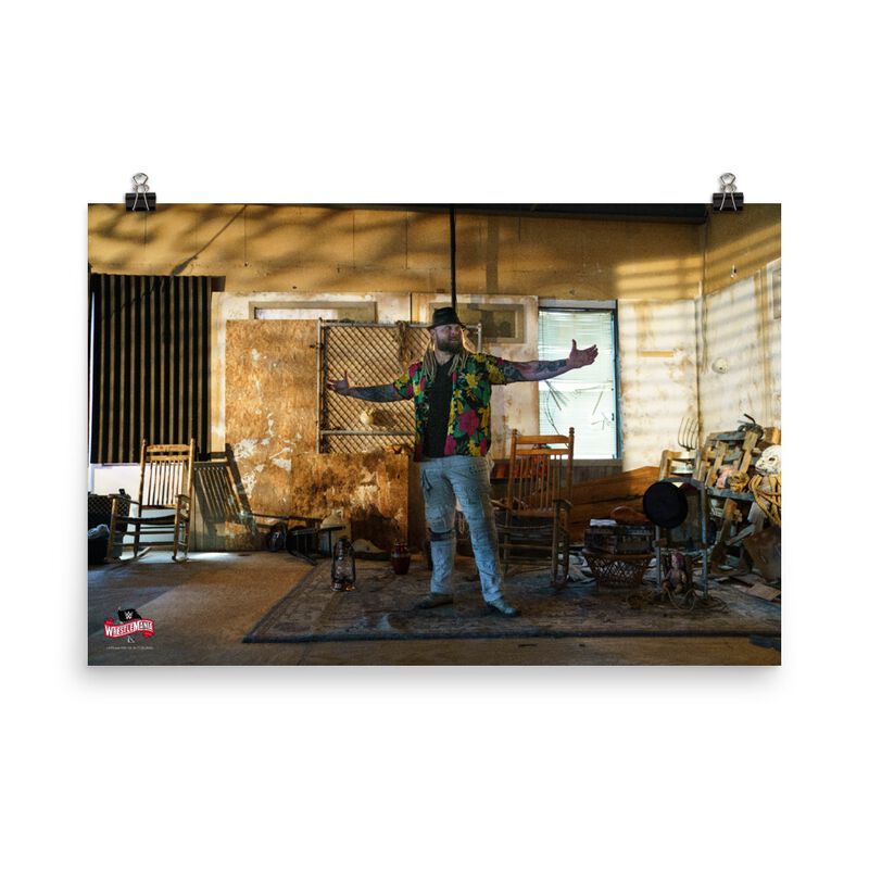 Bray Wyatt WrestleMania 36 House 24 x 36 Photo Poster Pwcatalog