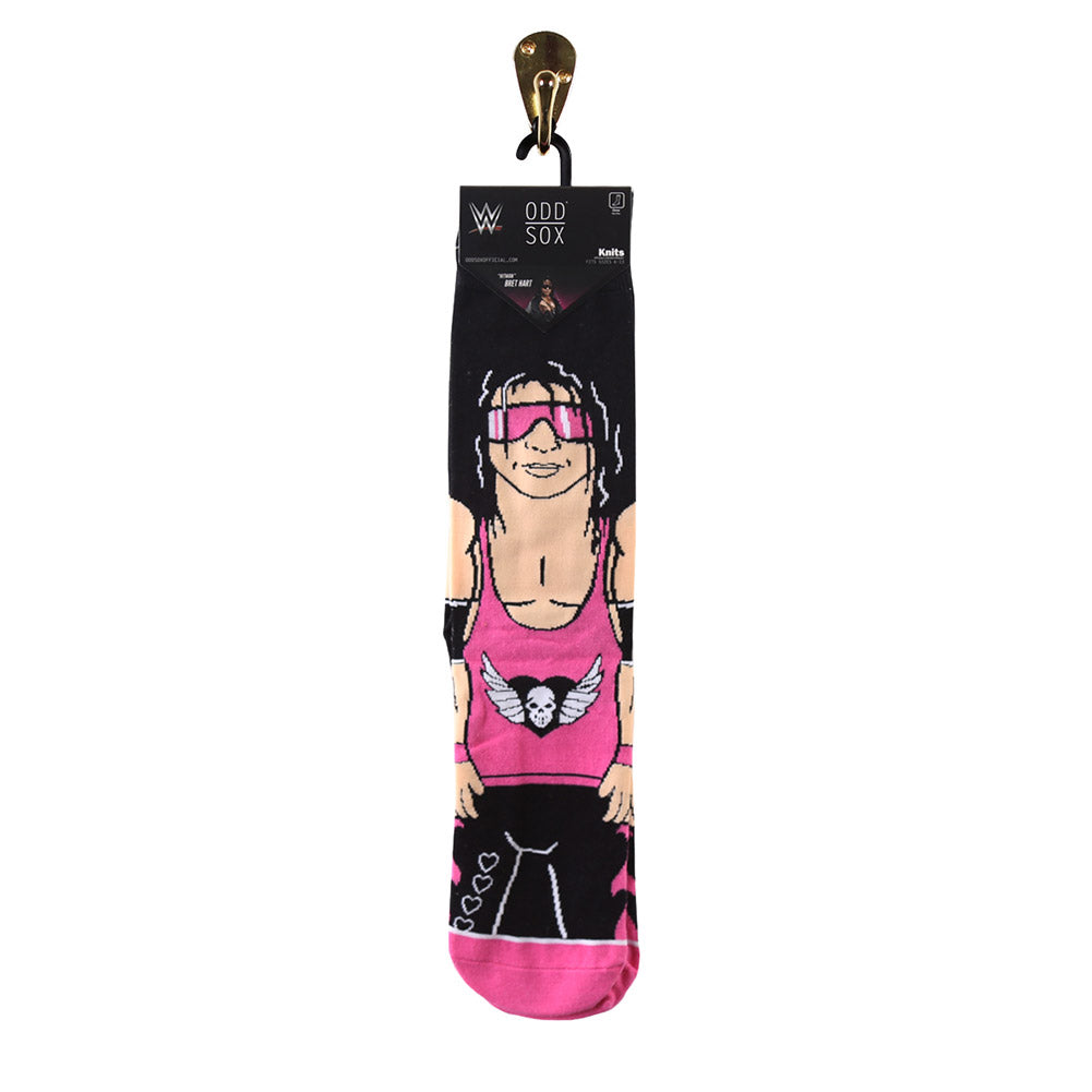 Bret Hart Cartoon Odd Sox Pwcatalog