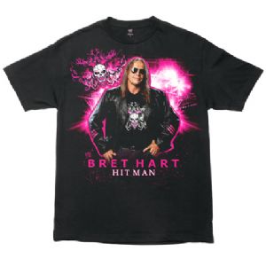Bret Hart Emblem Basics T-Shirt Pwcatalog