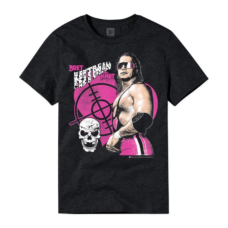 Bret Hart Legends Graphic T-Shirt Pwcatalog