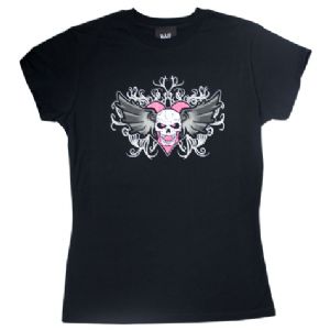 Bret Hart Emblem Ladies T-Shirt Pwcatalog