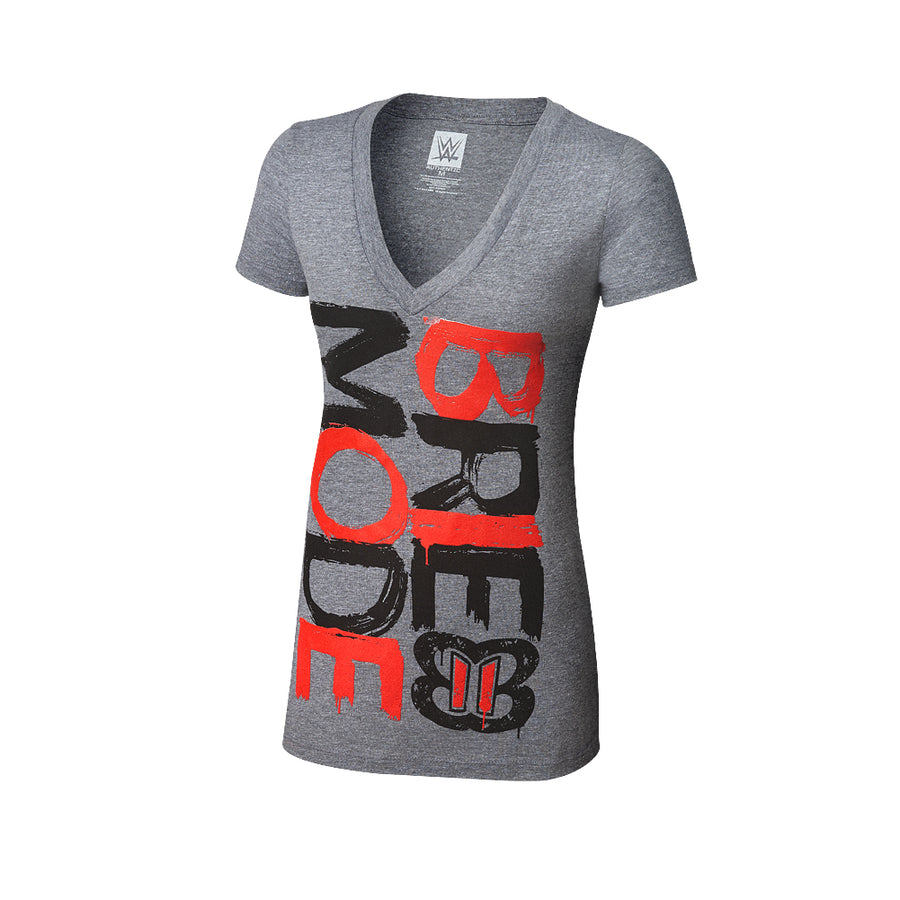 Brie Bella Brie Mode Tri-Blend Women's V-Neck T-Shirt