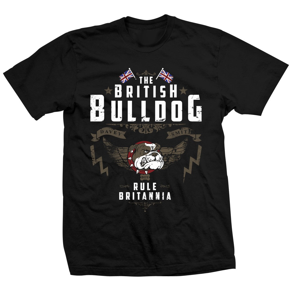 British Bulldog Rule Britannia T-Shirt Pwcatalog