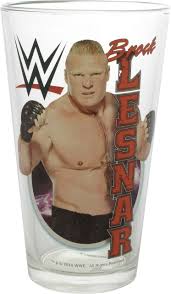 Brock Lesnar Glass Tumbler - image 2
