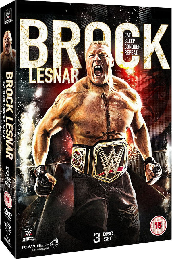 Brock Lesnar Eat Sleep Conquer Repeat DVDs & Videos PWcatalog