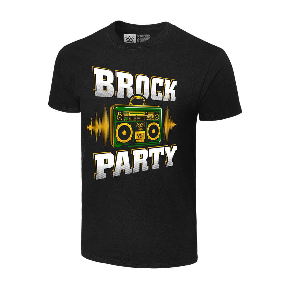 Brock Lesnar Brock Party Authentic T-Shirt Pwcatalog