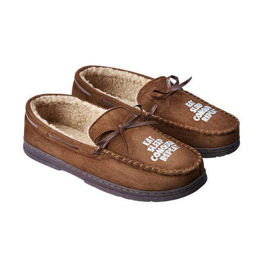 Brock Lesnar Eat, Sleep, Conquer, Repeat Moccasin Slipper