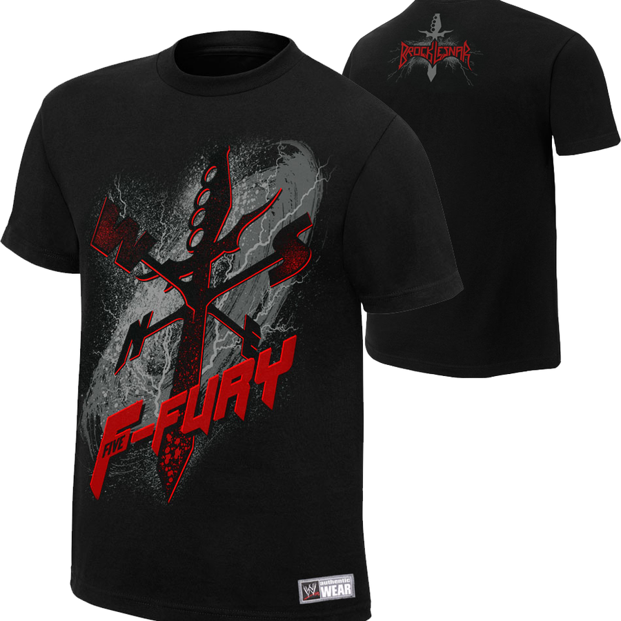 Brock Lesnar F-5 Fury T-Shirt Pwcatalog