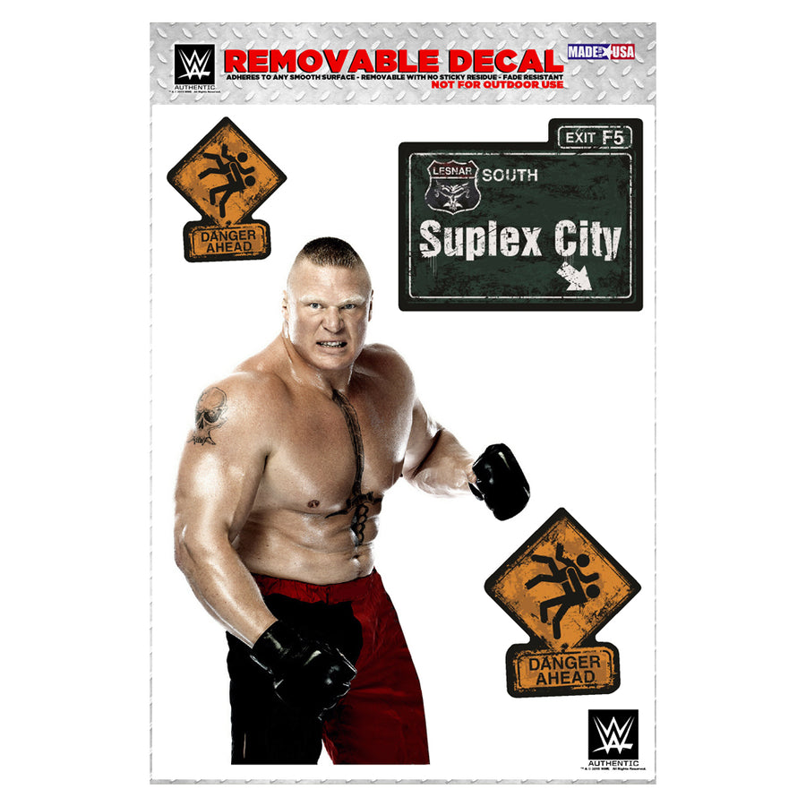 Brock Lesnar Removeable Decal Pwcatalog