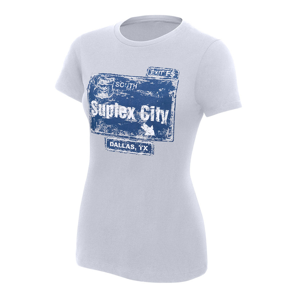 Brock Lesnar Suplex City Dallas, TX Women's WrestleMania 32 Edition T-Shirt
