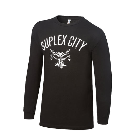 Brock Lesnar Suplex City Long Sleeve T-Shirt