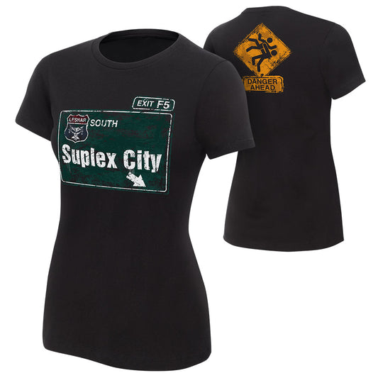 Brock Lesnar Suplex City Women's Authentic T-Shirt