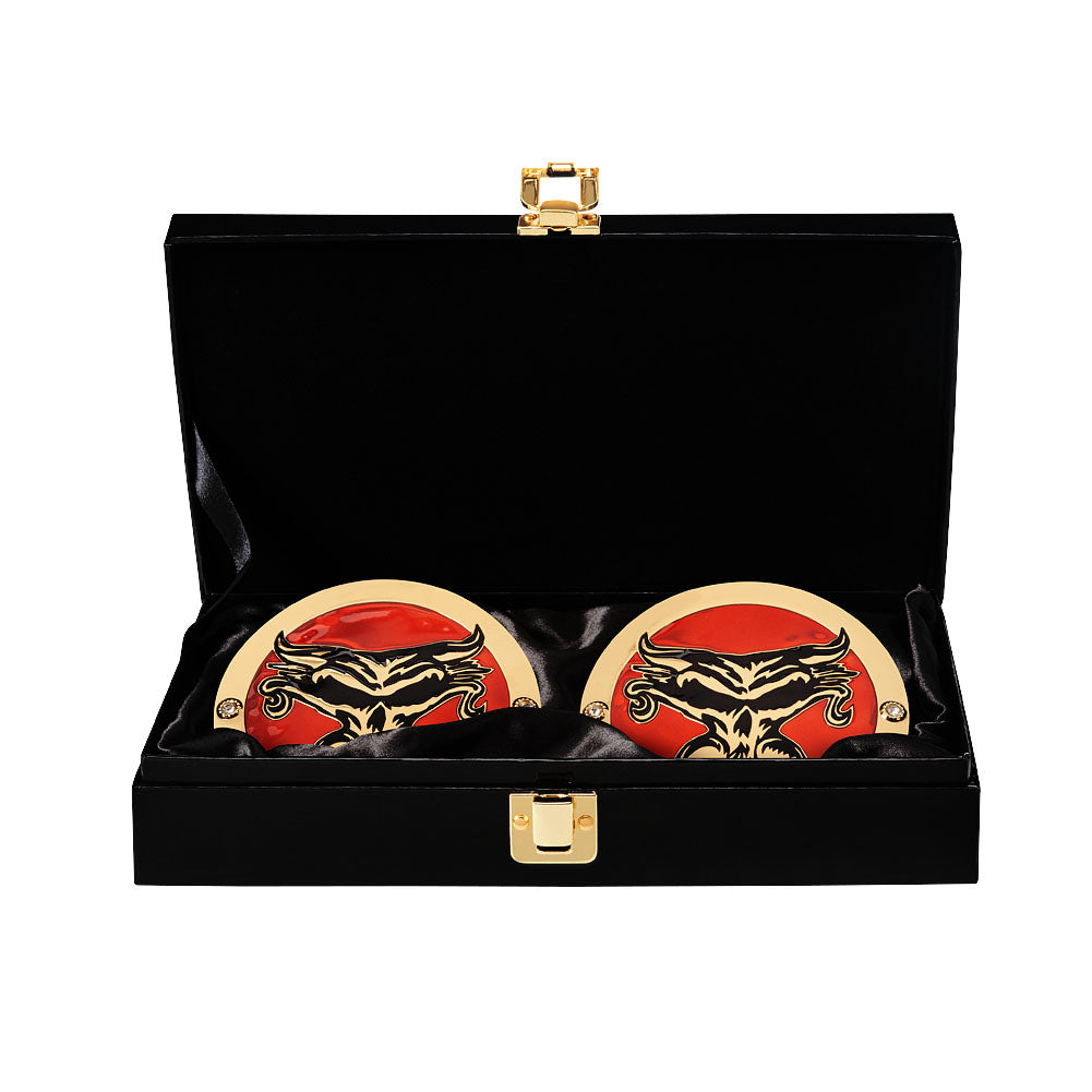 Brock Lesnar WWE World Heavyweight Championship Replica Title Side Plate Box Set Pwcatalog