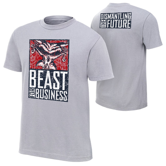 Brock Lesnar & Paul Heyman Beast For Business Authentic T-Shirt