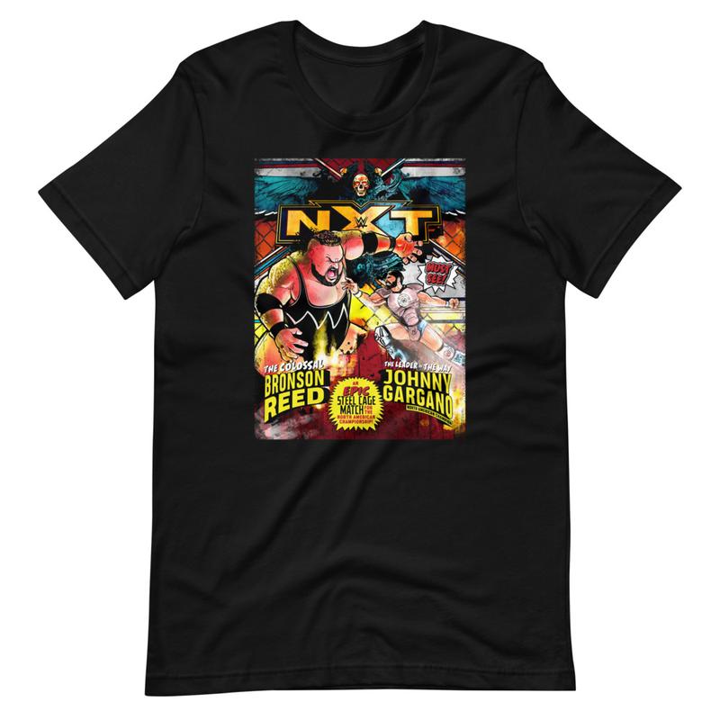 Bronson Reed vs Johnny Gargano Match T-Shirt Pwcatalog