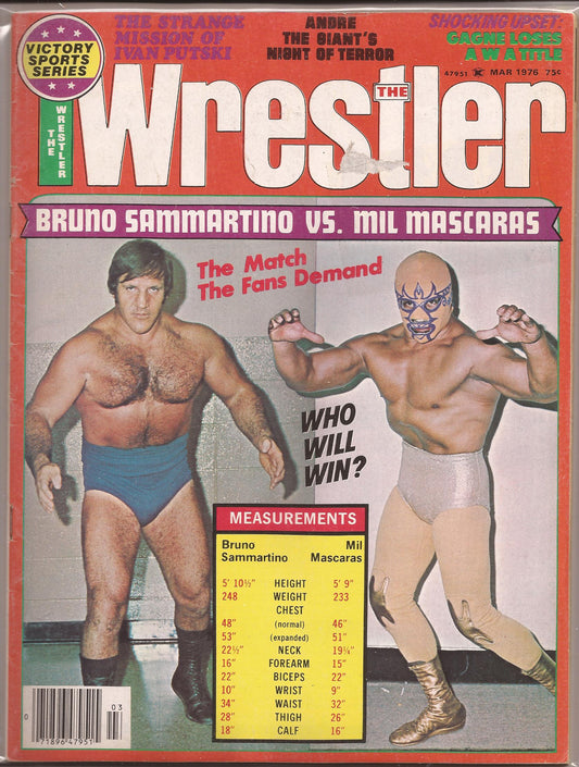 The Wrestler  March 1976