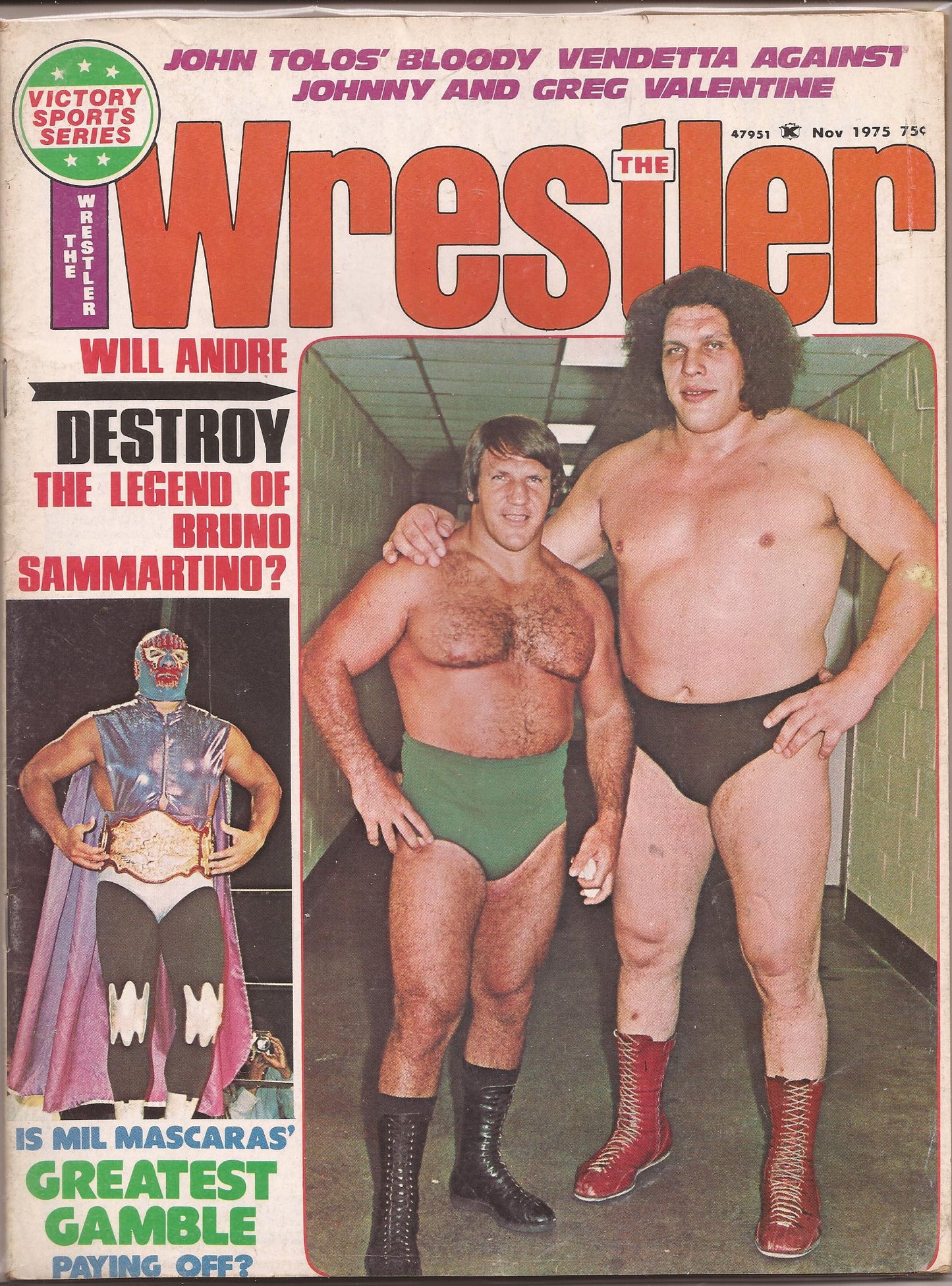 The Wrestler  November 1975
