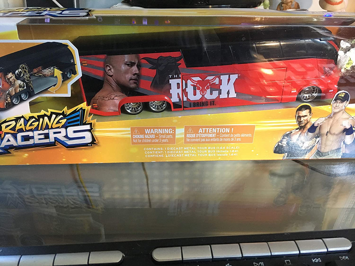 WWE Toy Bus The Rock