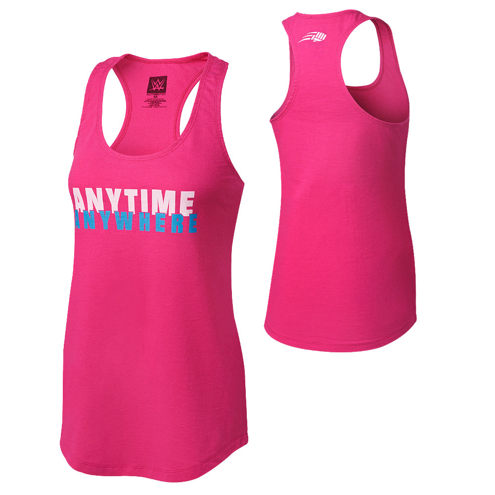 CENA Training Anytime, Anywhere Women's Racerback Tank Top Pwcatalog