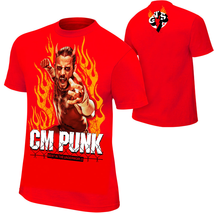 CM Punk Best In the Underworld T-Shirt Pwcatalog