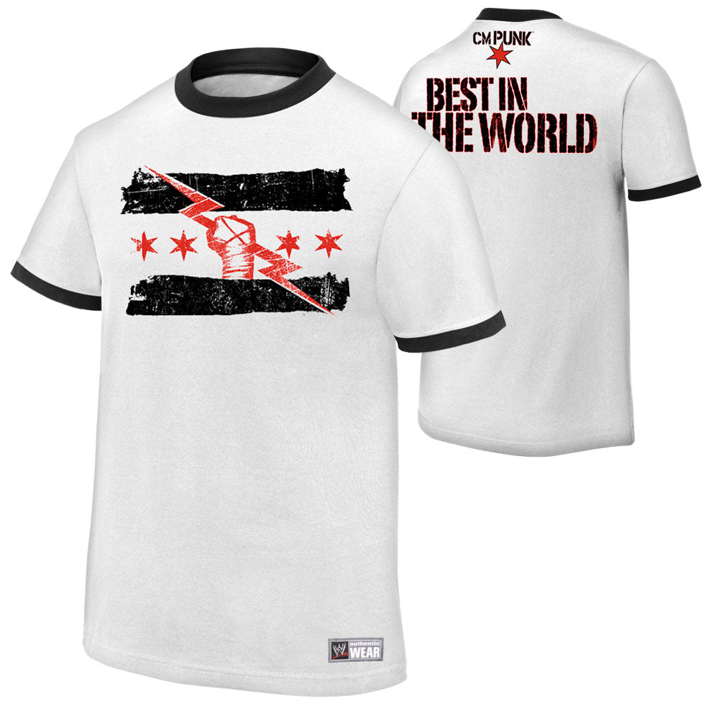 CM Punk Best in the World White T-Shirt