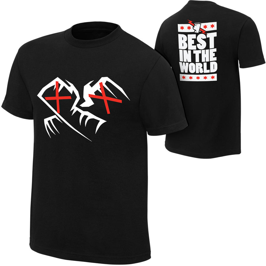 CM Punk Crimson X T-Shirt Pwcatalog