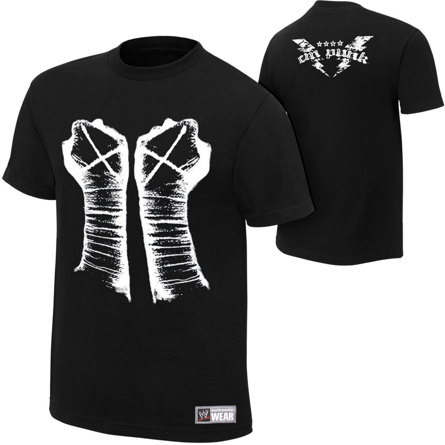 CM Punk Fists T-Shirt Pwcatalog