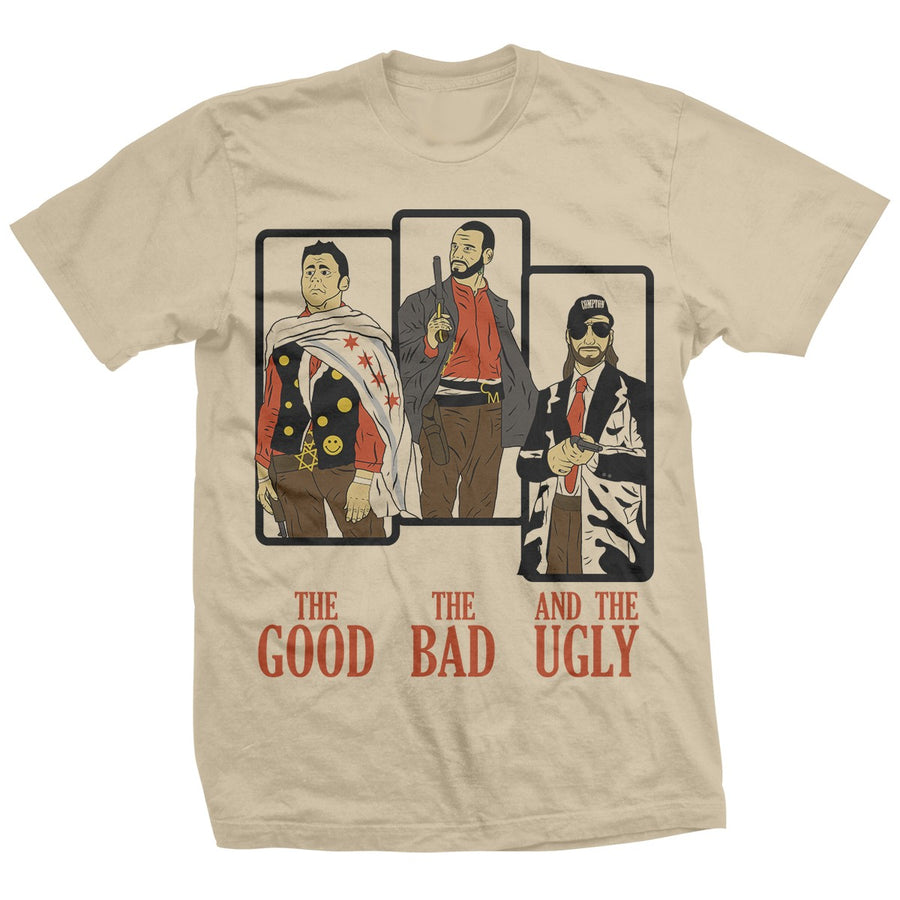 CM Punk Good, Bad and the Ugly T-Shirt Pwcatalog