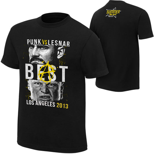 CM Punk vs. Brock Lesnar SummerSlam T-Shirt