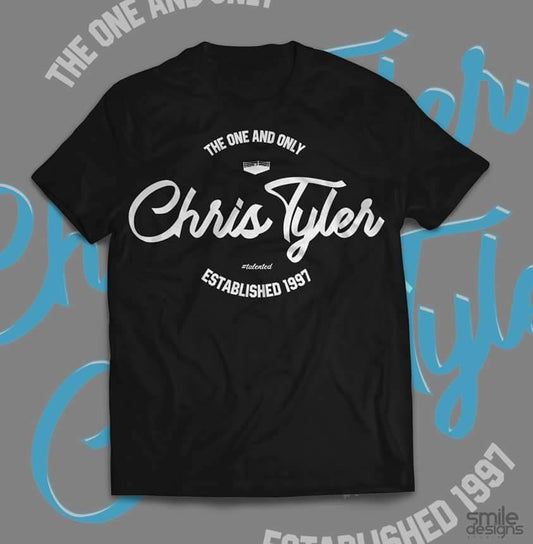 Chris Tyler Black T-Shirt