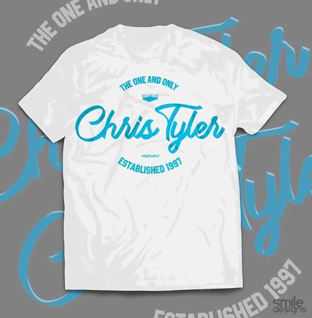 Chris Tyler White T-Shirt Pwcatalog