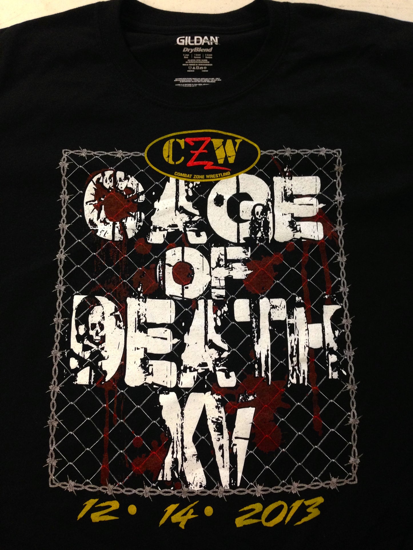 Cage Of Death XV T-Shirt Pwcatalog