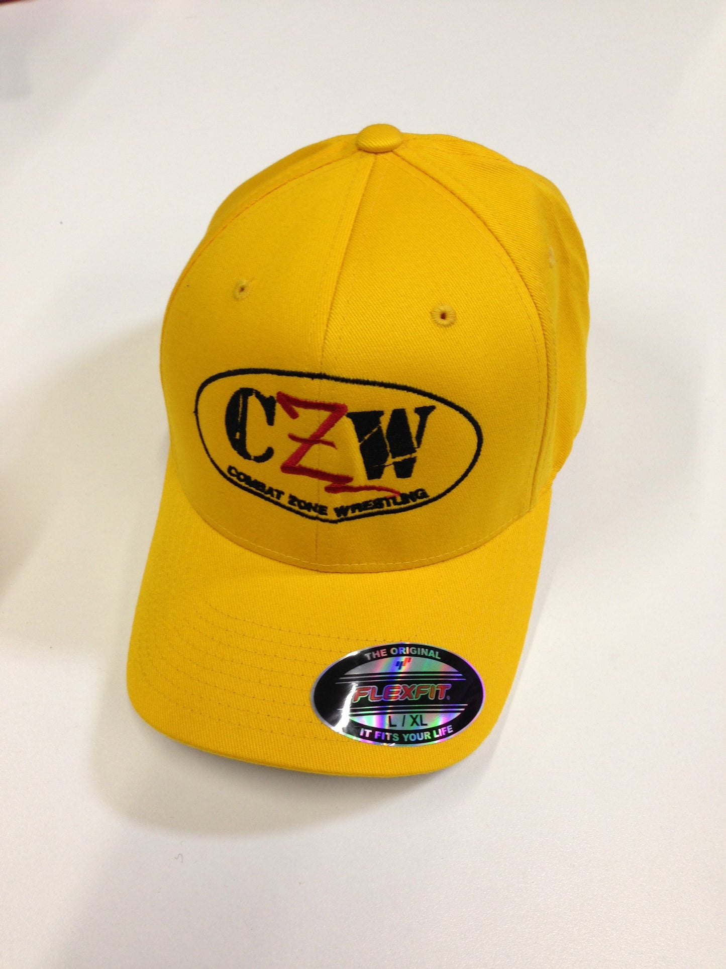 CZW Gold Flex Fit Hat Pwcatalog