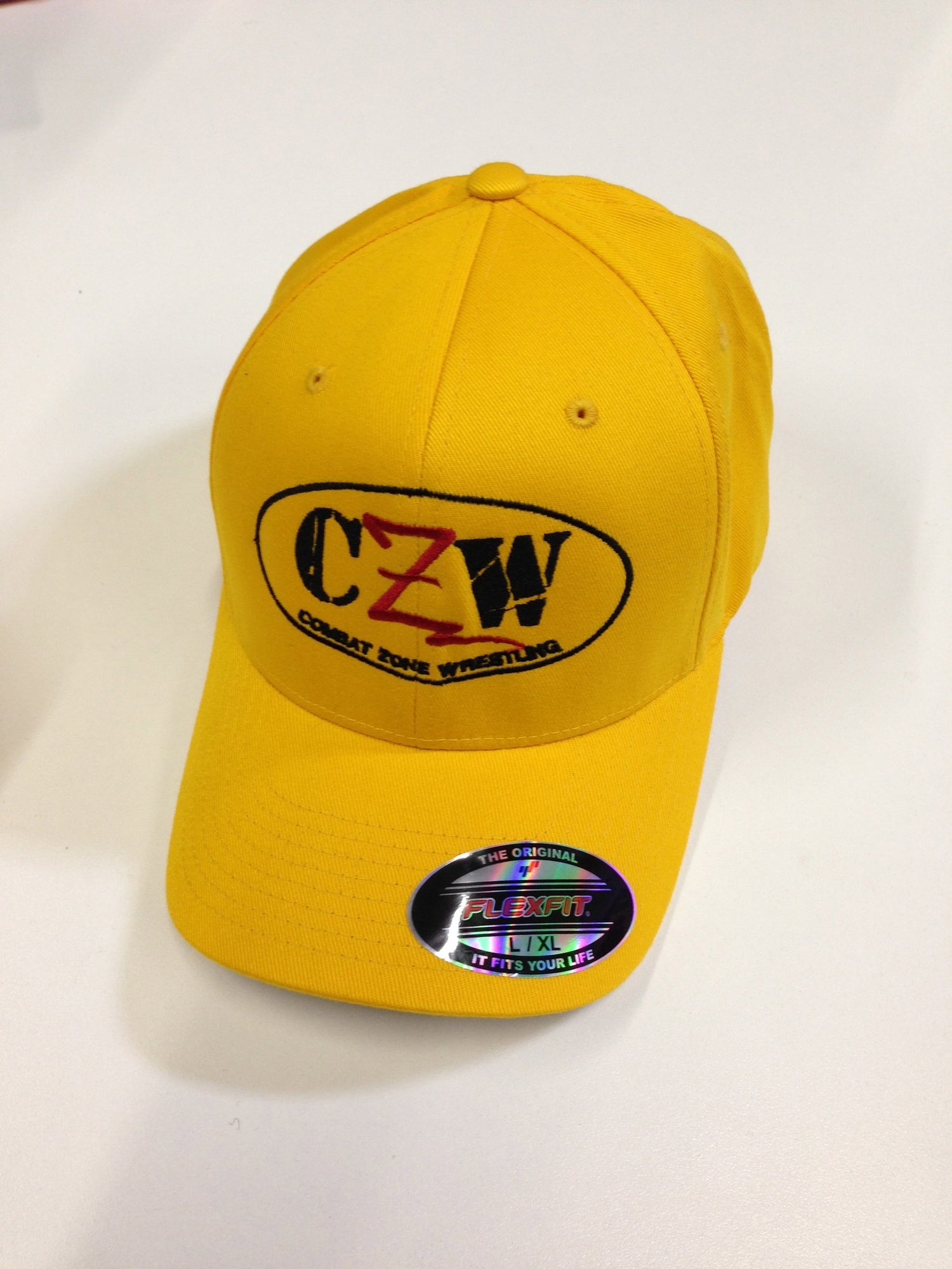 CZW Gold Flex Fit Hat Pwcatalog