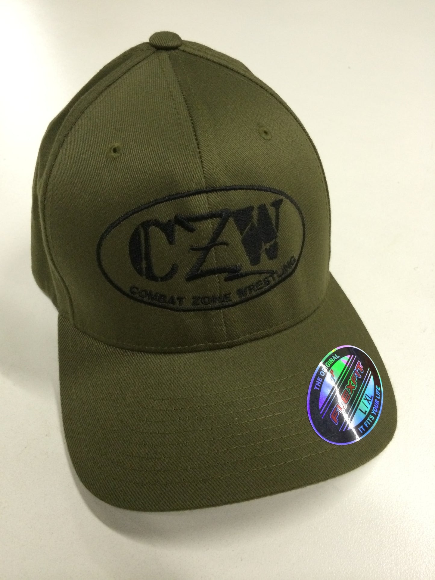CZW Olive Drab Flex Fit Hat Pwcatalog