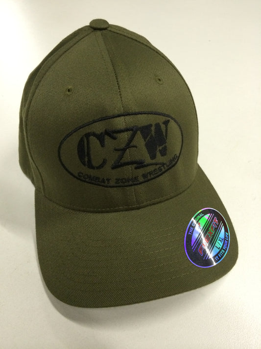 CZW Olive Drab Flex Fit Hat