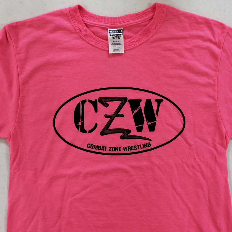 CZW Pink Logo T-Shirt Pwcatalog