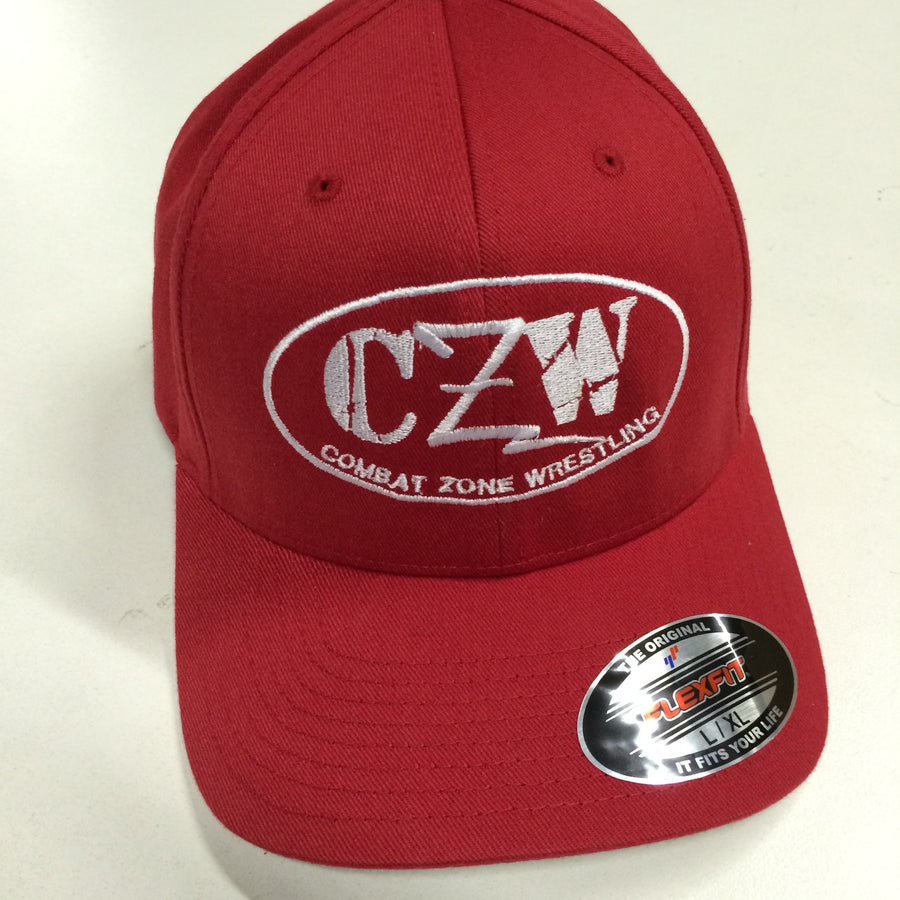 CZW Red Flex Fit Hat Pwcatalog